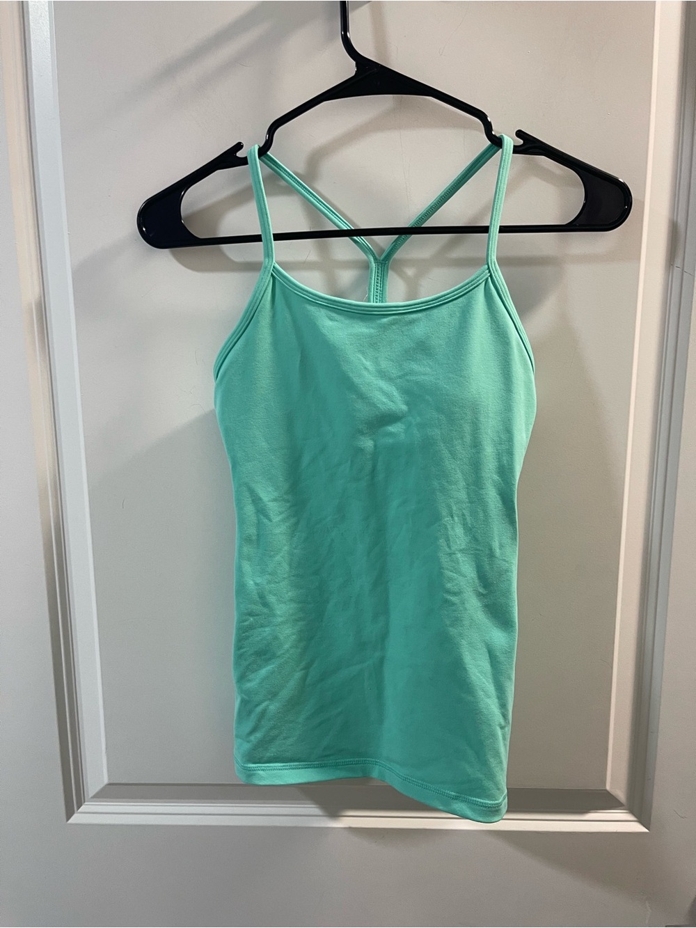 lululemon athletica Mint Green Strappy Yoga Tank